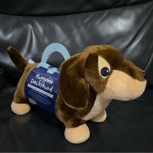 Huggable Dachshund - Weighted Friend Huggable Dachshund - Cuddle + Calm